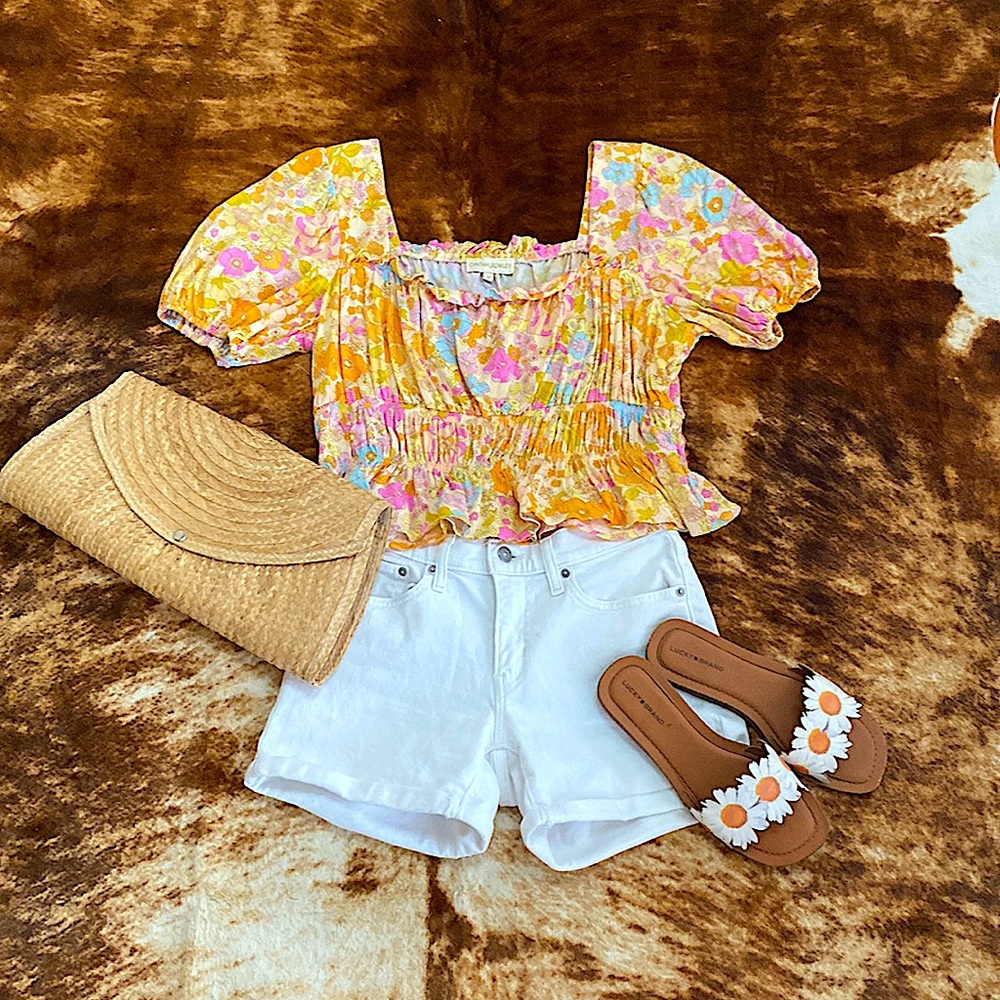 Peasant Blouse by Cynthia Rowley - Picture 1 of 7